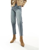 suede leather heeled boot in tan