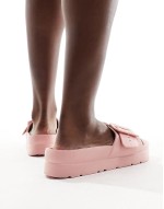 Florence buckle slider in pink