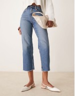 Wide Fit Lorraine slingback ballet in ivory satin